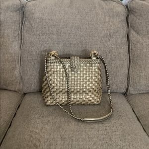 Elka vintage woven handbag